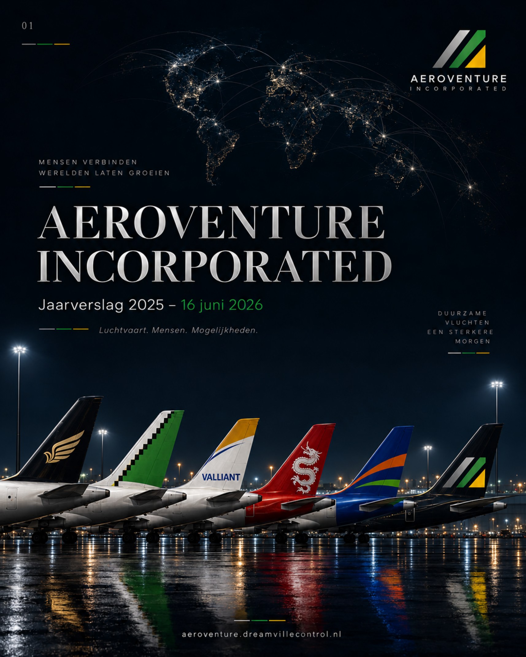 Cover Jaarverslag Aeroventure Incorporated 2025–2026