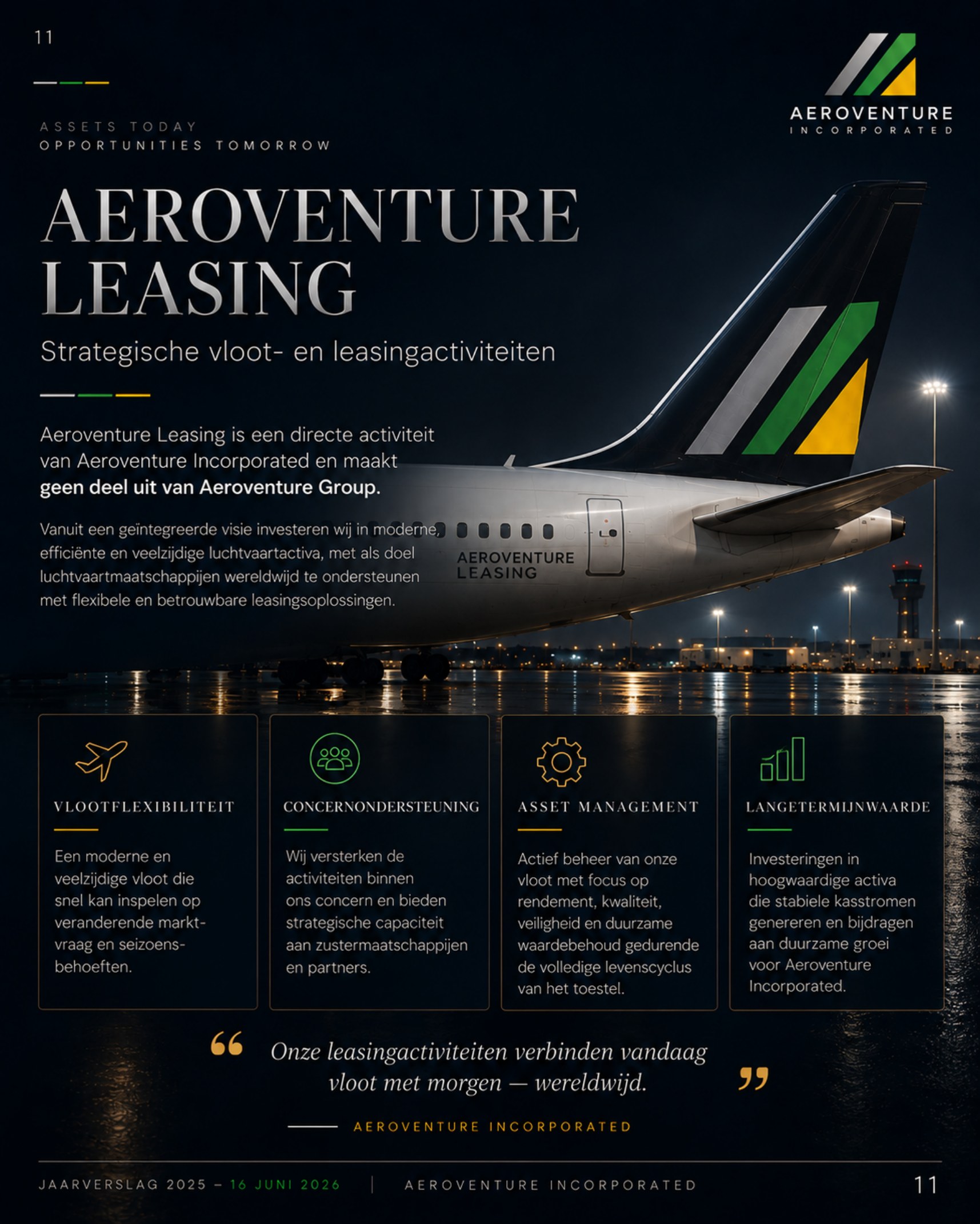 Pagina 11: Aeroventure Leasing
